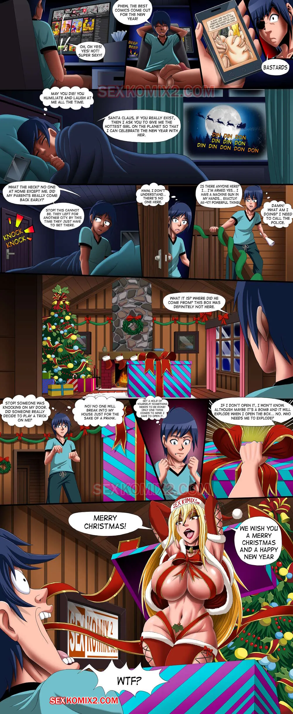 Comics Porno Adventures of Anastasia - Navidad - 1#