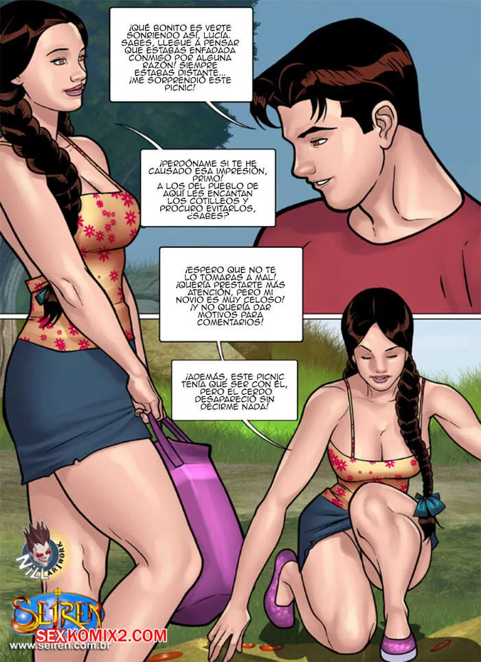 Comics Porno ANA LUCIA Parte 0 (Seiren) - 1#