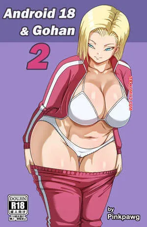 Comics Porno ANDROID 18 y GOHAN Parte 2 (Pink Pawg) en Español