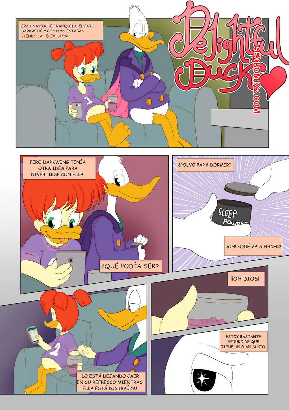 Comics Porno DELIGHTFUL Duck - 1#