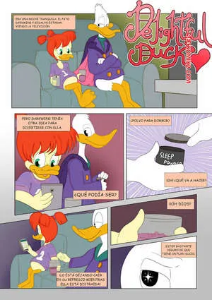 Comics Porno DELIGHTFUL Duck en Español