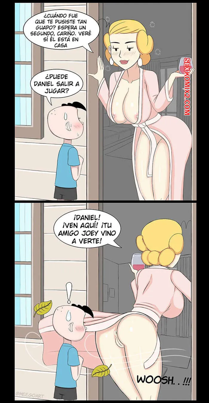 Comics Porno DENNISS MOM is totally Hopeless (Meegol) - 1#