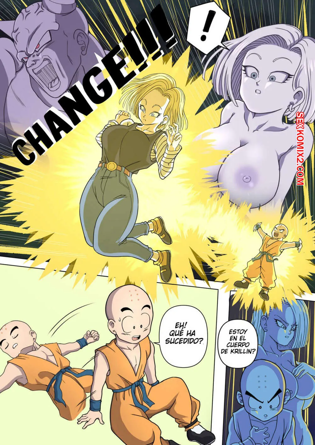 Comics Porno Dragon Ball - ODY Change Parte 1 - 1#
