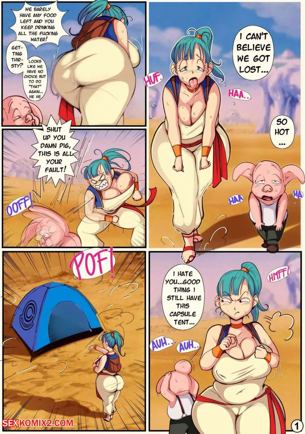 Comics Porno Dragon Ball Z -  Young Bulma X Oolong (Bittercream) - 1#