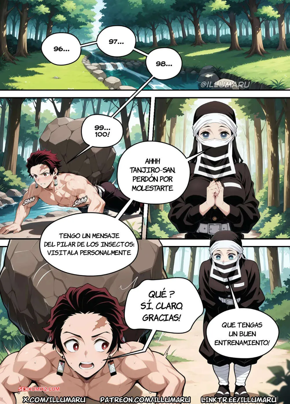 Comics Porno El Entrenamiento de la HASHIRA SHINOBU (Illumaru) - 1#