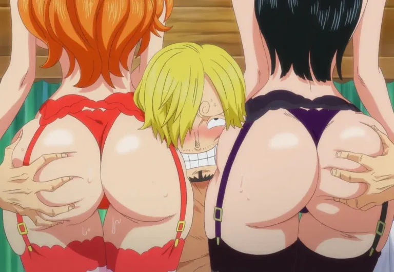 Comics Porno [Jarentr] Nami x Robin x Sanji 2 (One Piece) en Español