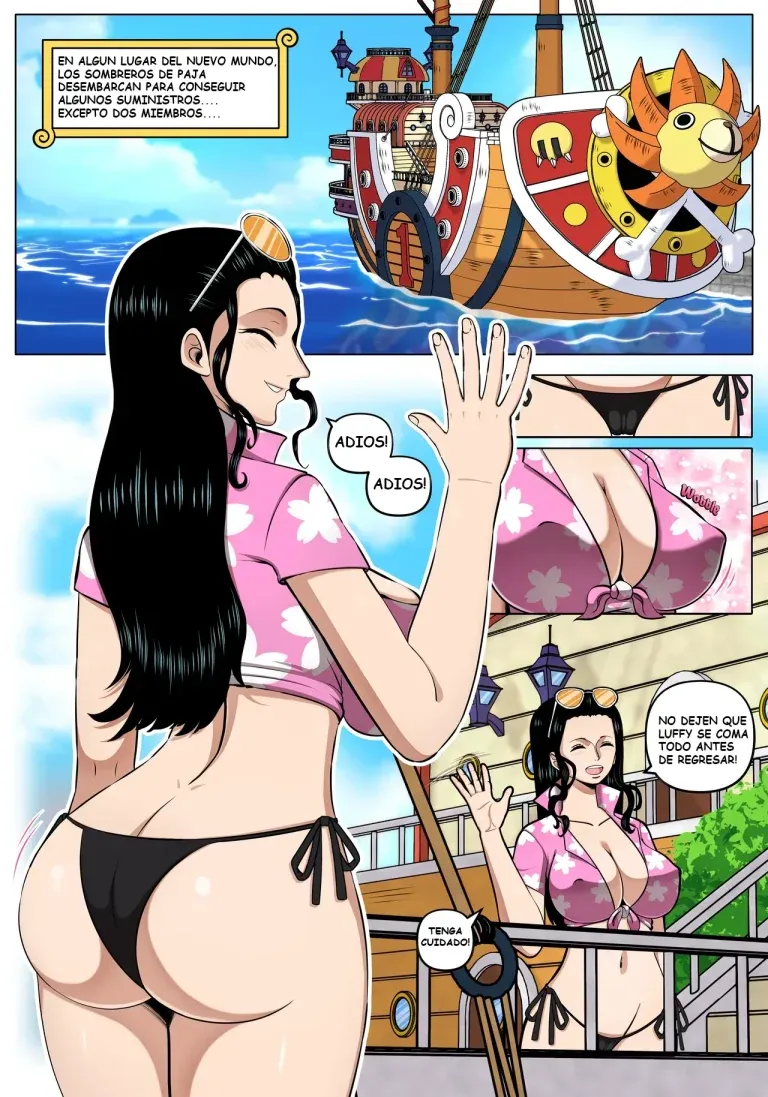 Comics Porno [John Doe] Robin x Zoro (One Piece) en Español