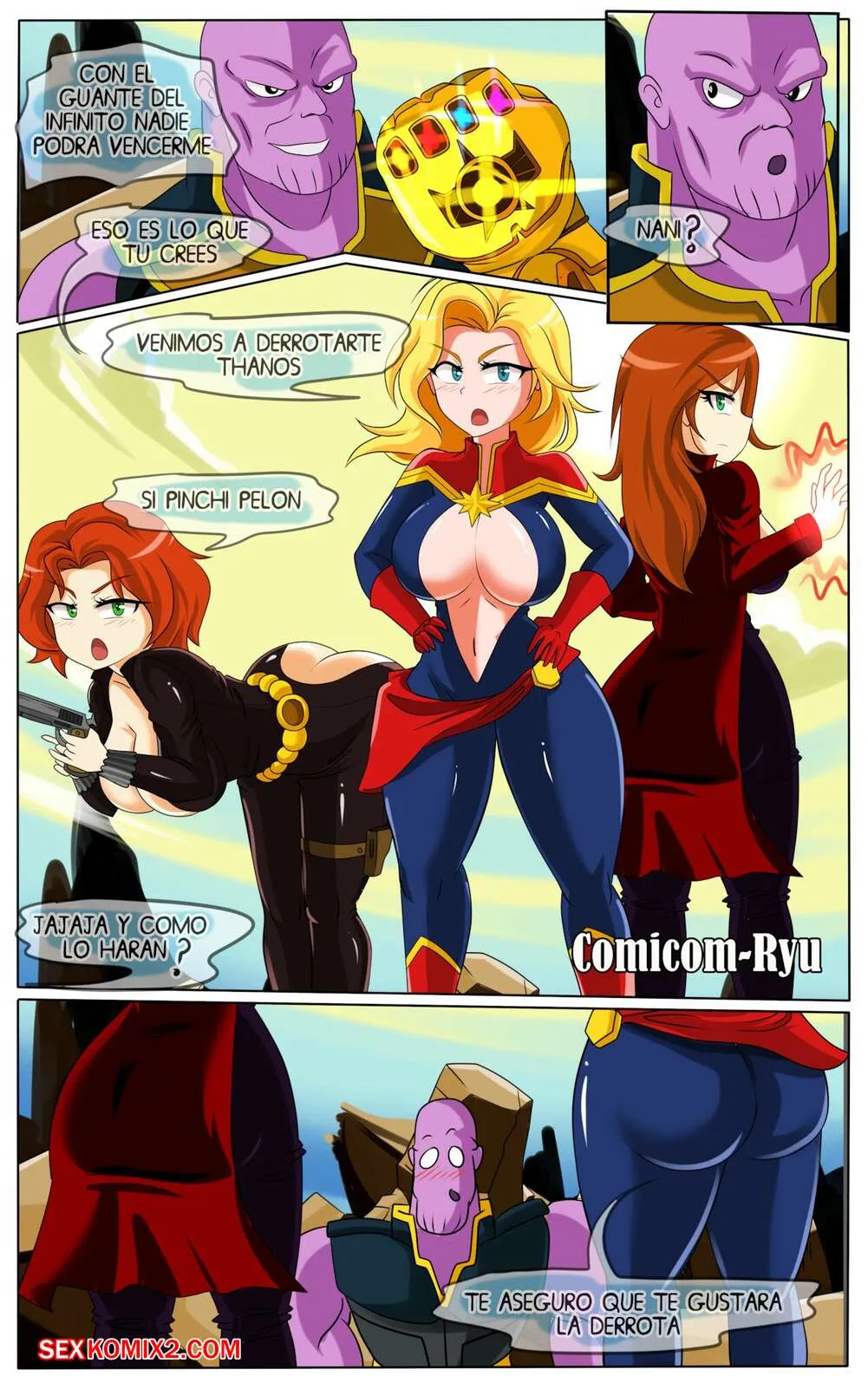 Comics Porno Las VENGADORAS - 1#