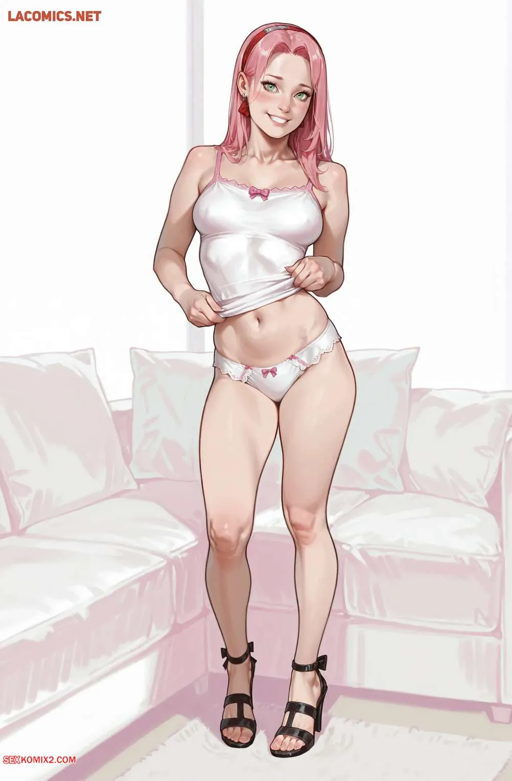 Comics Porno Sakura Set - Soft Resolve (Playful sloth) - 1#