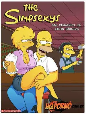 Comics Porno Simpsons Part 16 Caring for a drunk daughter – Os Simpsexys (HQPorno) en Español