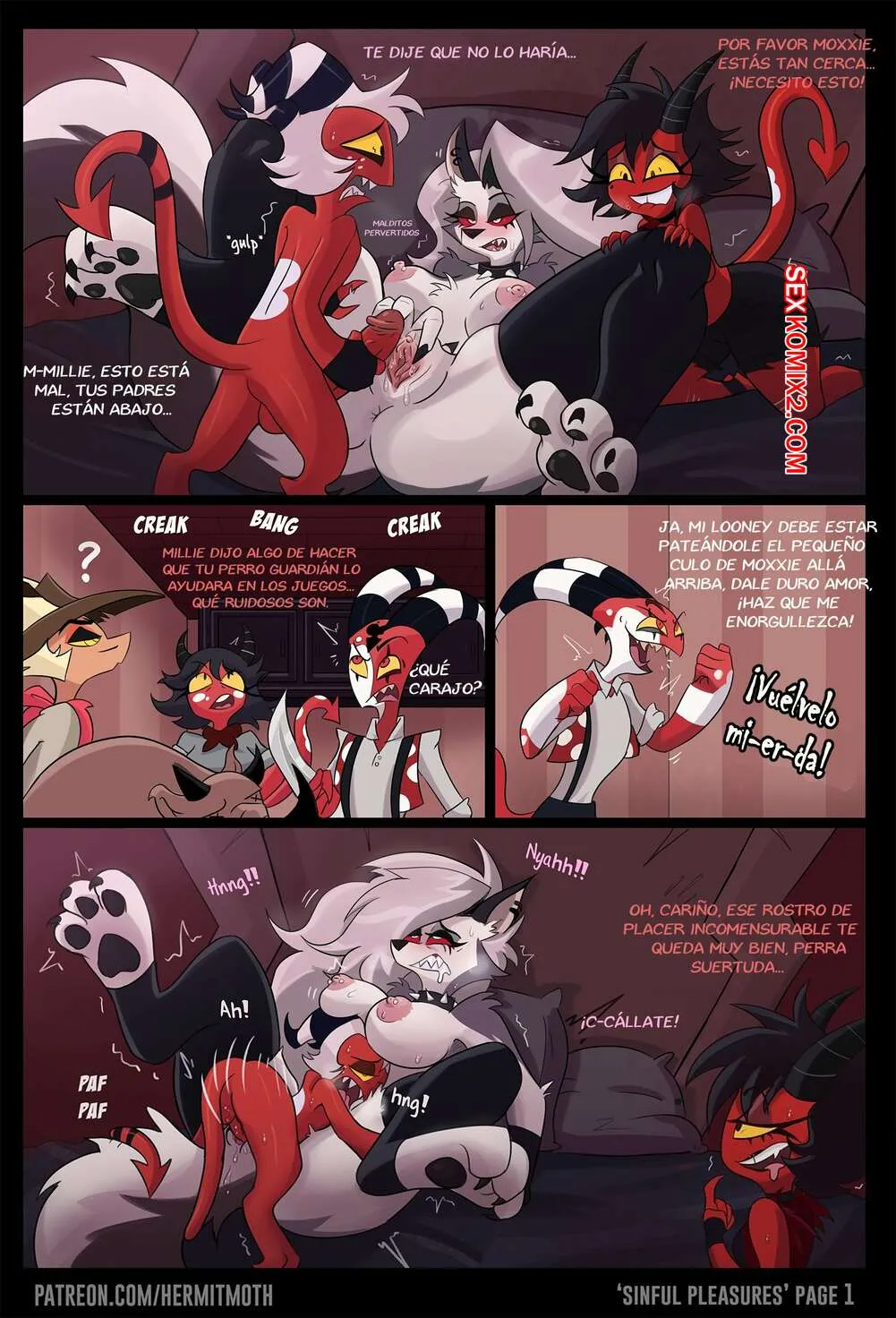 Comics Porno Sinful PLEASURES - Hermit Moth - 1#