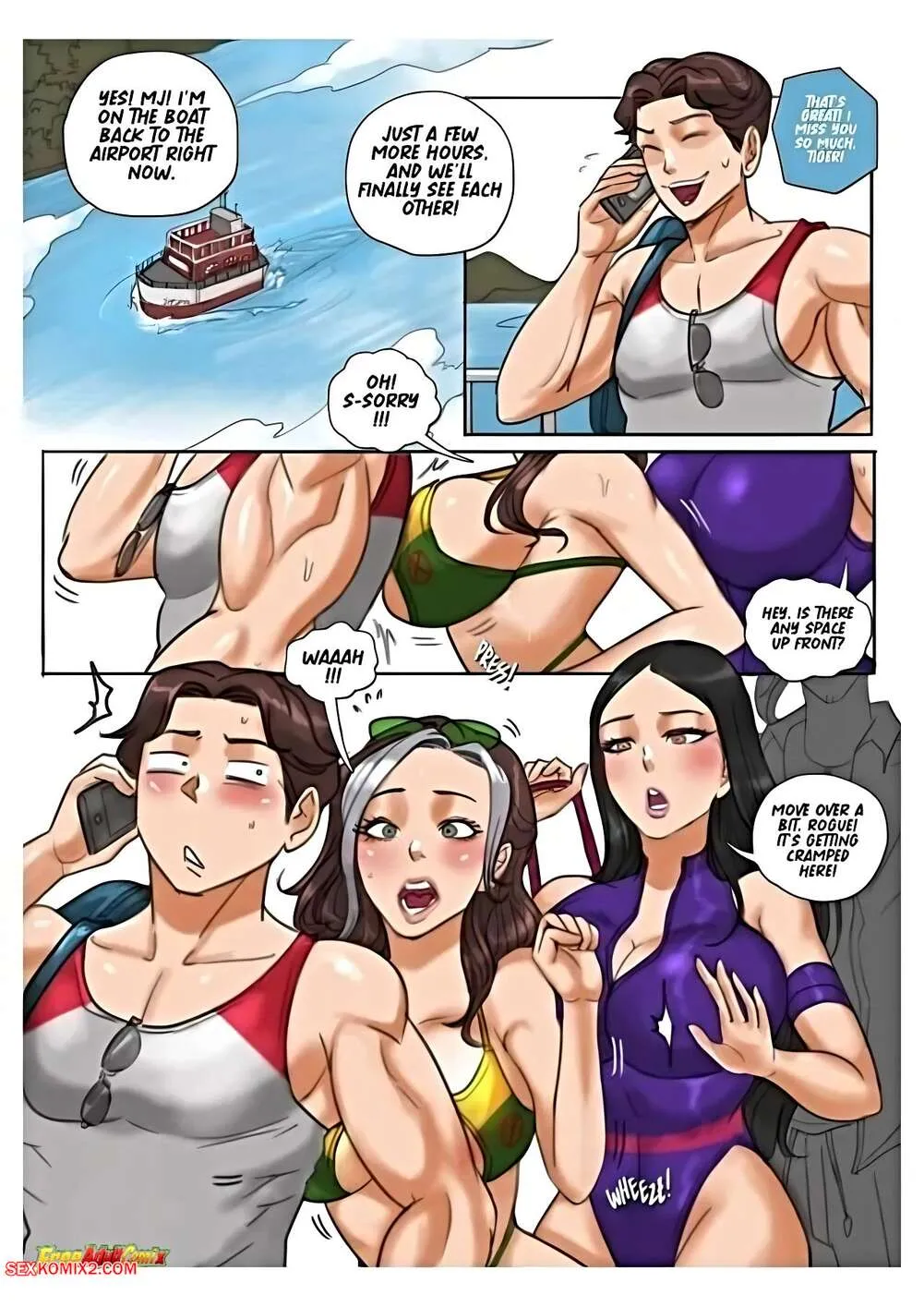 Comics Porno Summer of x Rogue - Marvel (Tora Tora) - 1#
