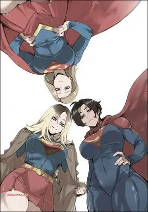 Comics Porno Supergirls – Masoq095 en Español