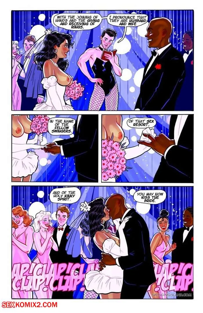 Comics Porno Swinging Island - Rita and Ricko wedding - Andrew Tarusov - 1#
