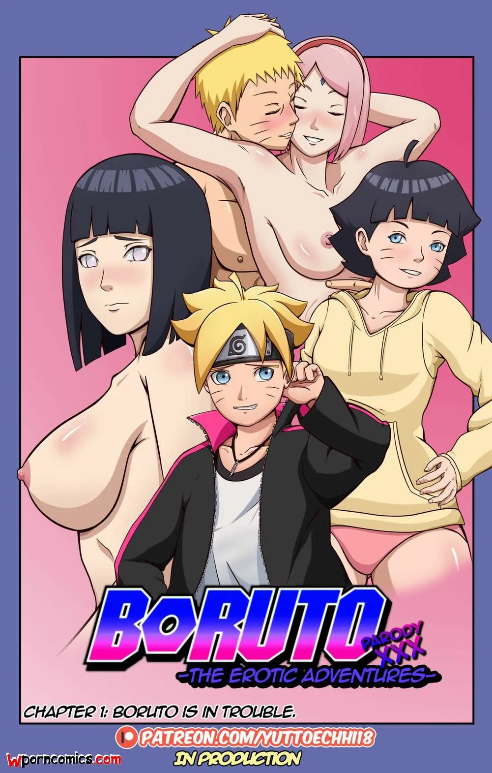 Comics Porno Boruto Erotic Adventure - Yuttoechi18 - 1#