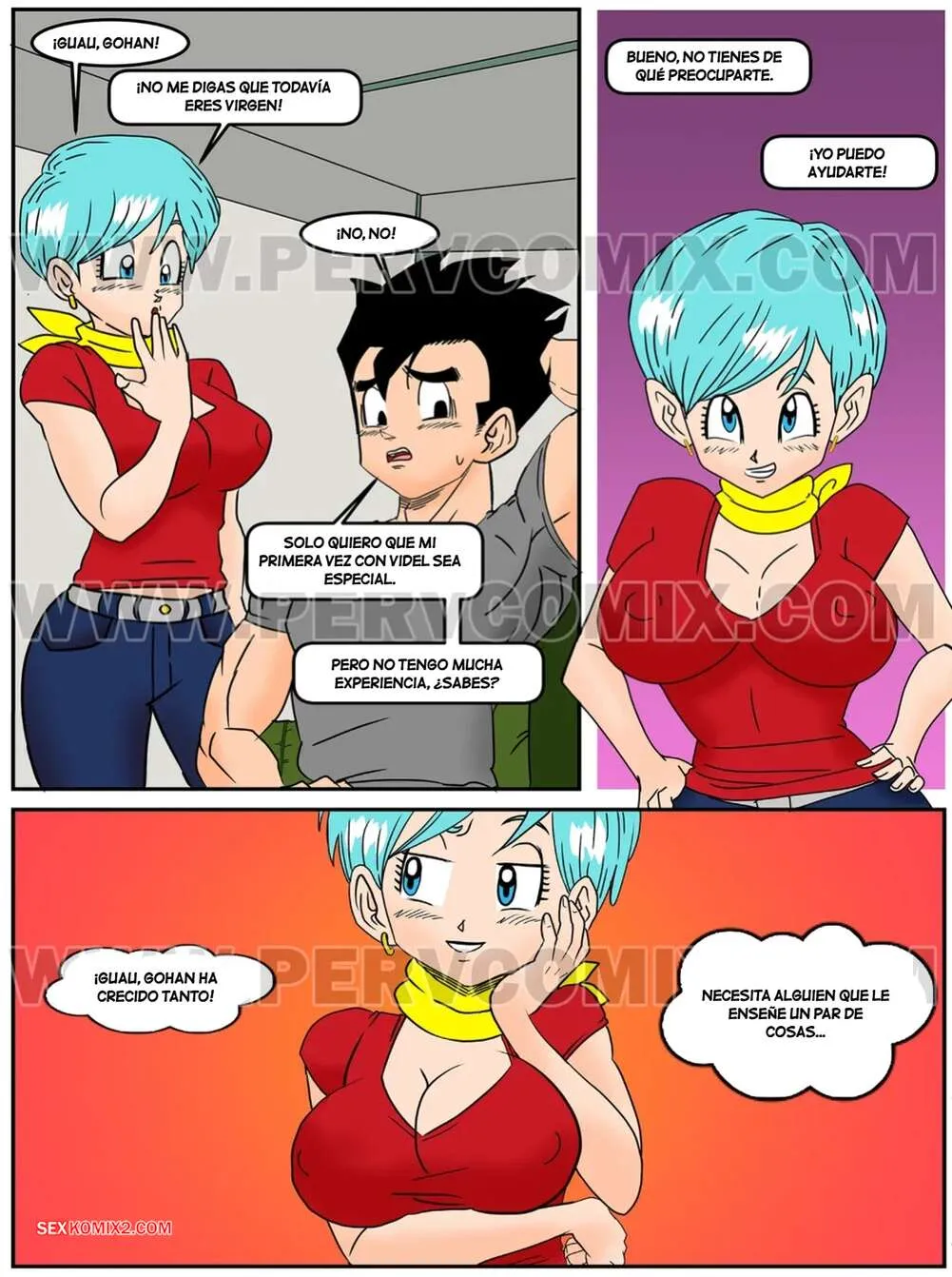 Comics Porno Dragon Ball X Parte 3 (PervComix) - 3#