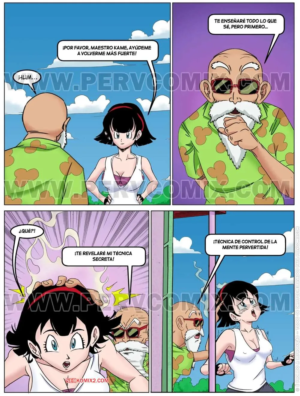 Comics Porno Dragon Ball X Parte 5 (PervComix) - 4#