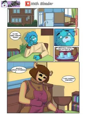 Comics Porno El Excitante Mundo de Gumball – Neth Blecder en Español