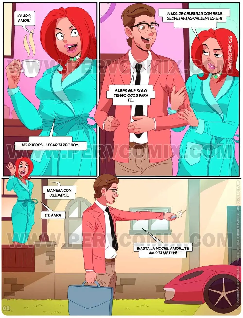 Comics Porno Esposa infiel Parte 1 (PervComix) - 3#