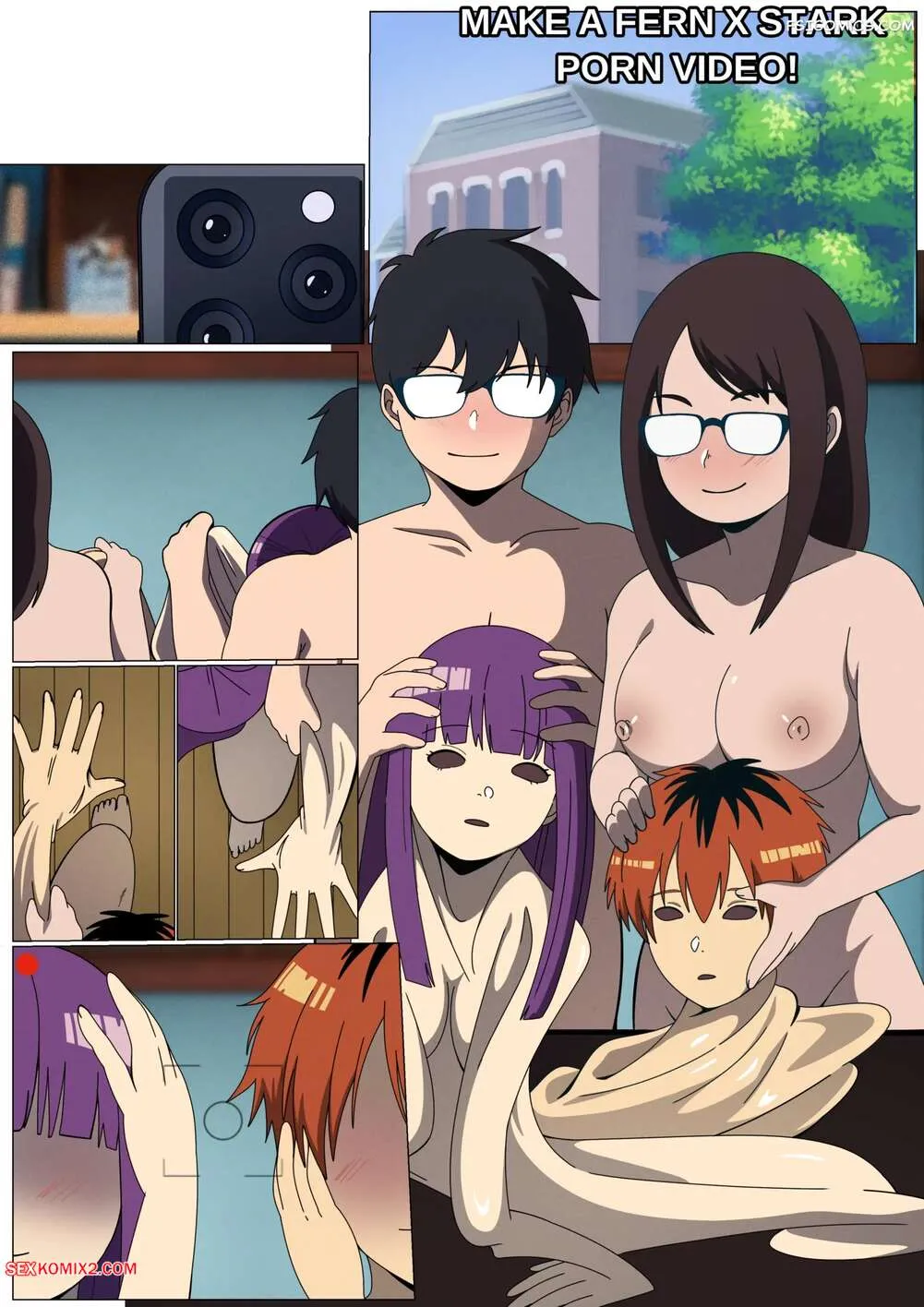 Comics Porno Fat Nerd Couple to Fern x Stark - DioGio - 1#
