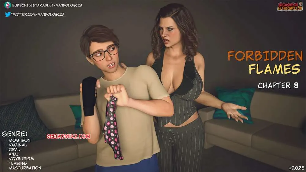 Comics Porno FORBIDDEN Flames Parte 8 (Mandologica) - 1#