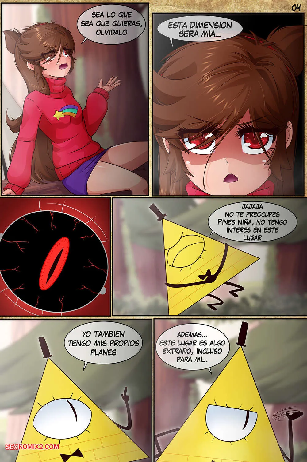 Comics Porno (GRAVITY FALLS) GRAVITY FAKE! Parte 3 - El Chasconcito - 4#