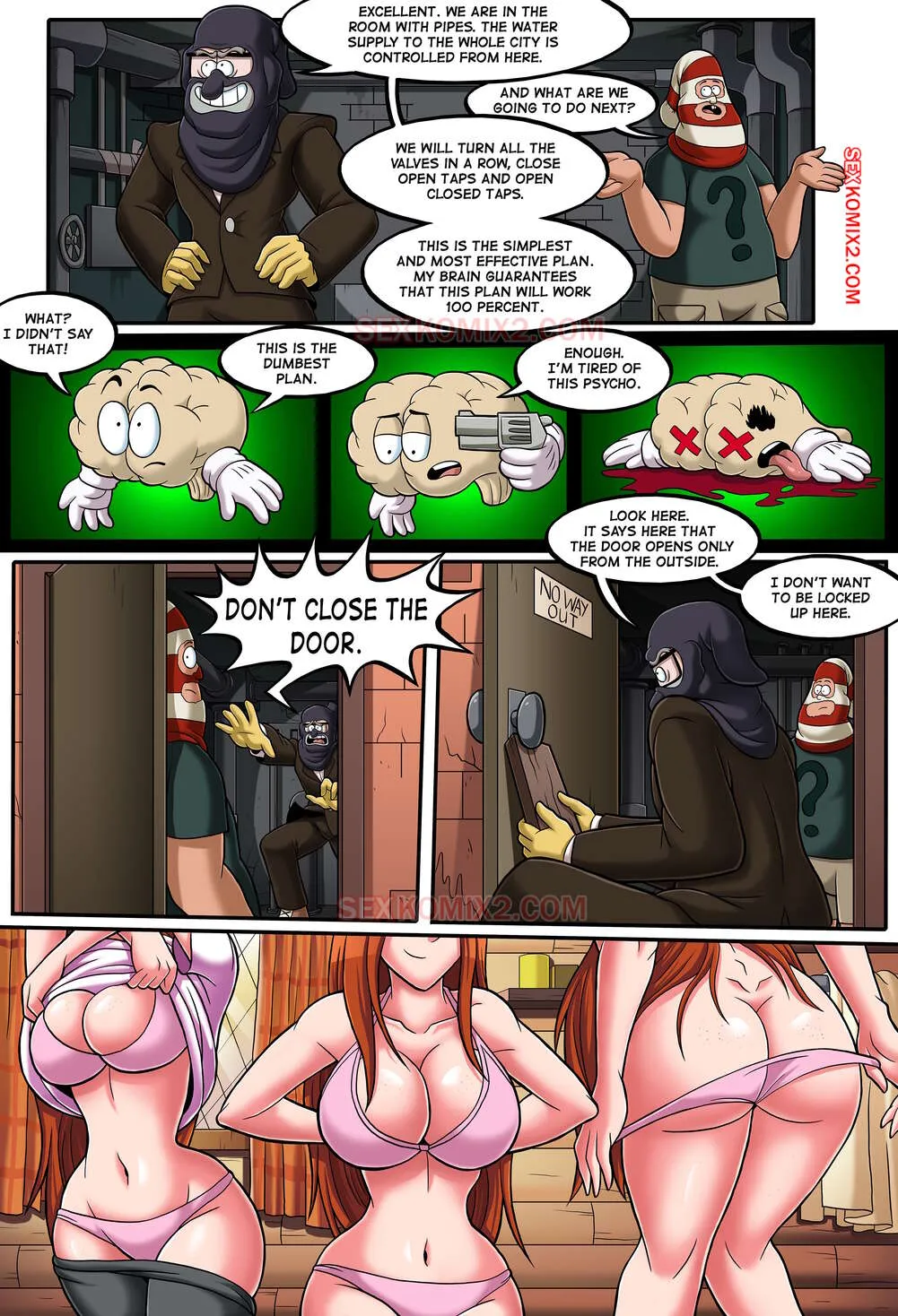 Comics Porno Gravity Falls - Mabel reads comics (by sexkomix2com) - 3#