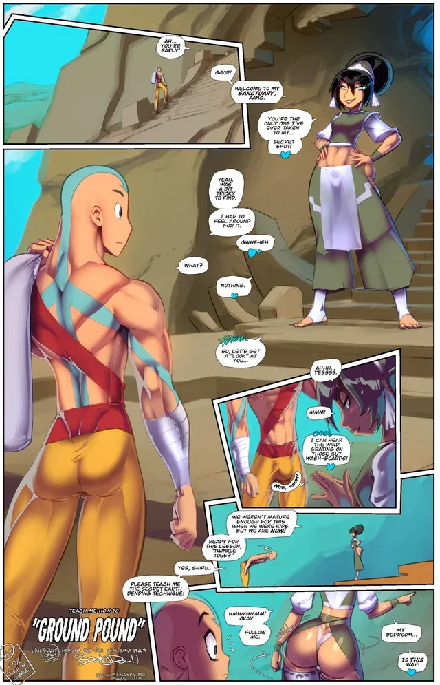 Comics Porno Ground Pound (Avatar: The Last Airbender) [Fred Perry] en Español