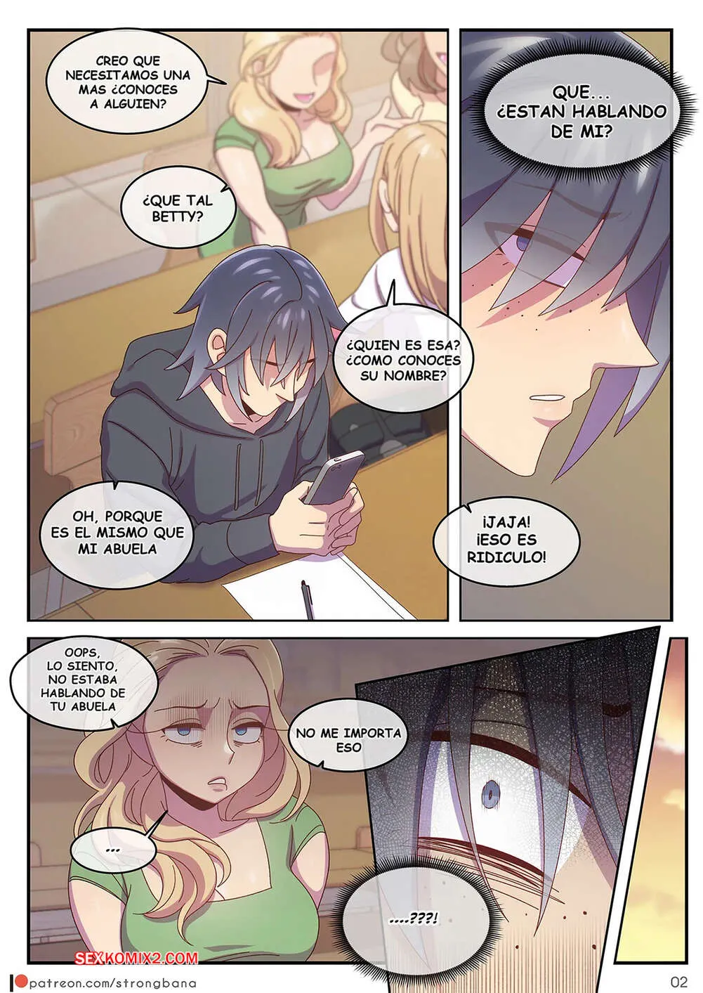 Comics Porno JUST 666$ - Strong Bana - 3#