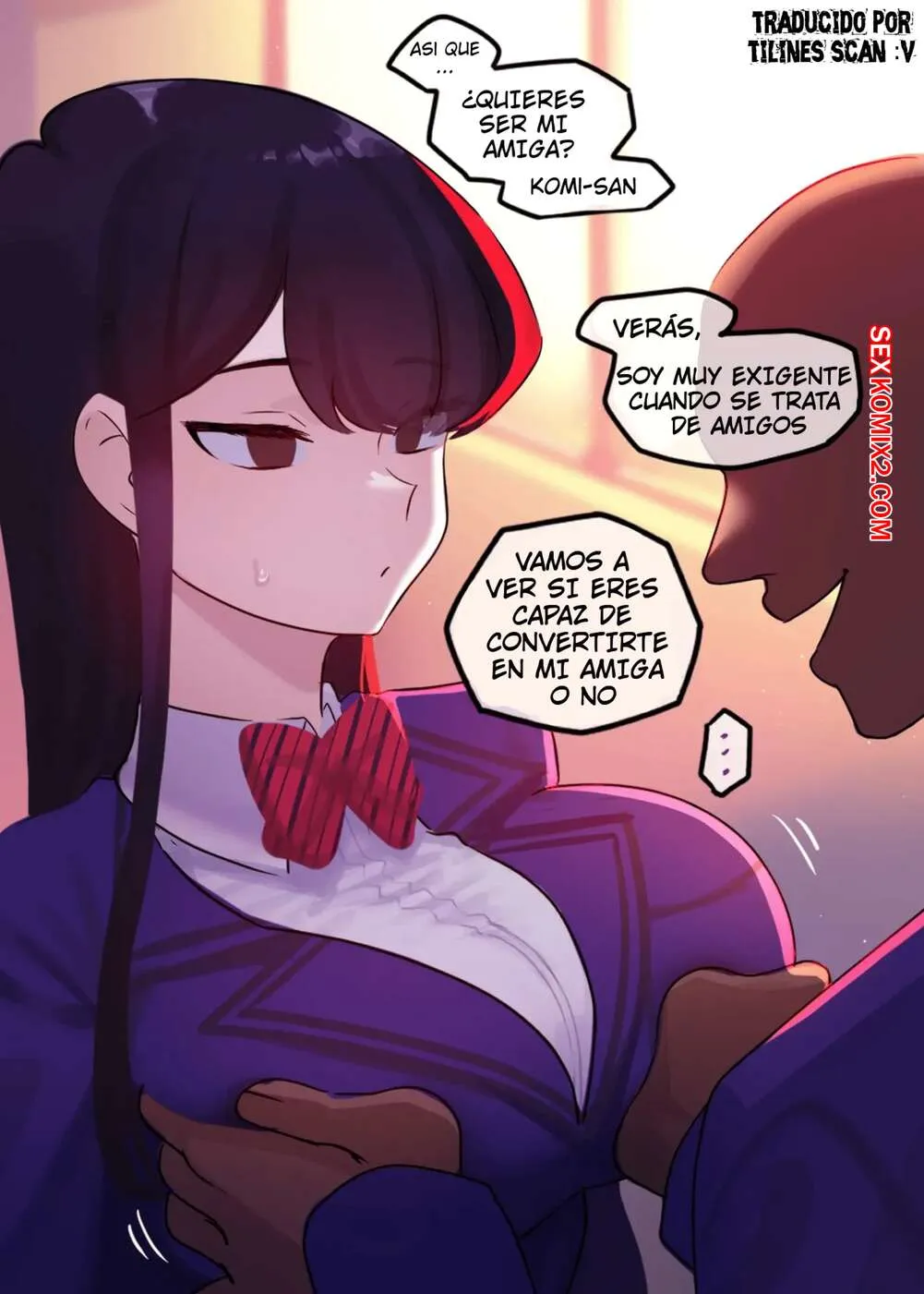 Comics Porno Komi San y Su Nuevo Amigo (Komi-san wa, Komyushō desu) - 1#