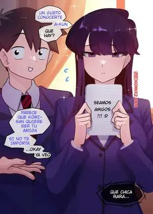 Comics Porno Komi San y Su Nuevo Amigo (Komi-san wa, Komyushō desu) en Español