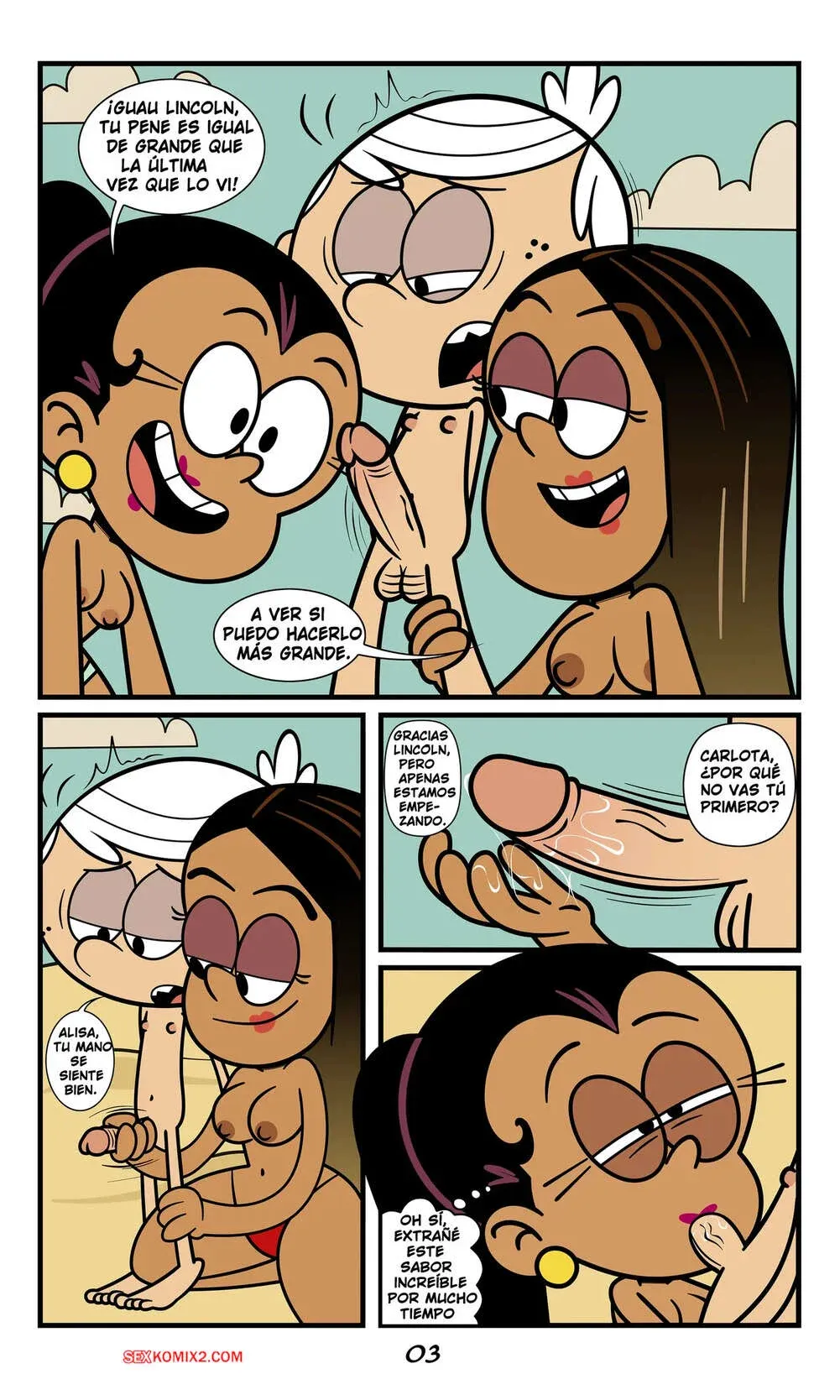 Comics Porno LINCOLN x CARLOTA x ALISSA (Taki8hiro) - 3#