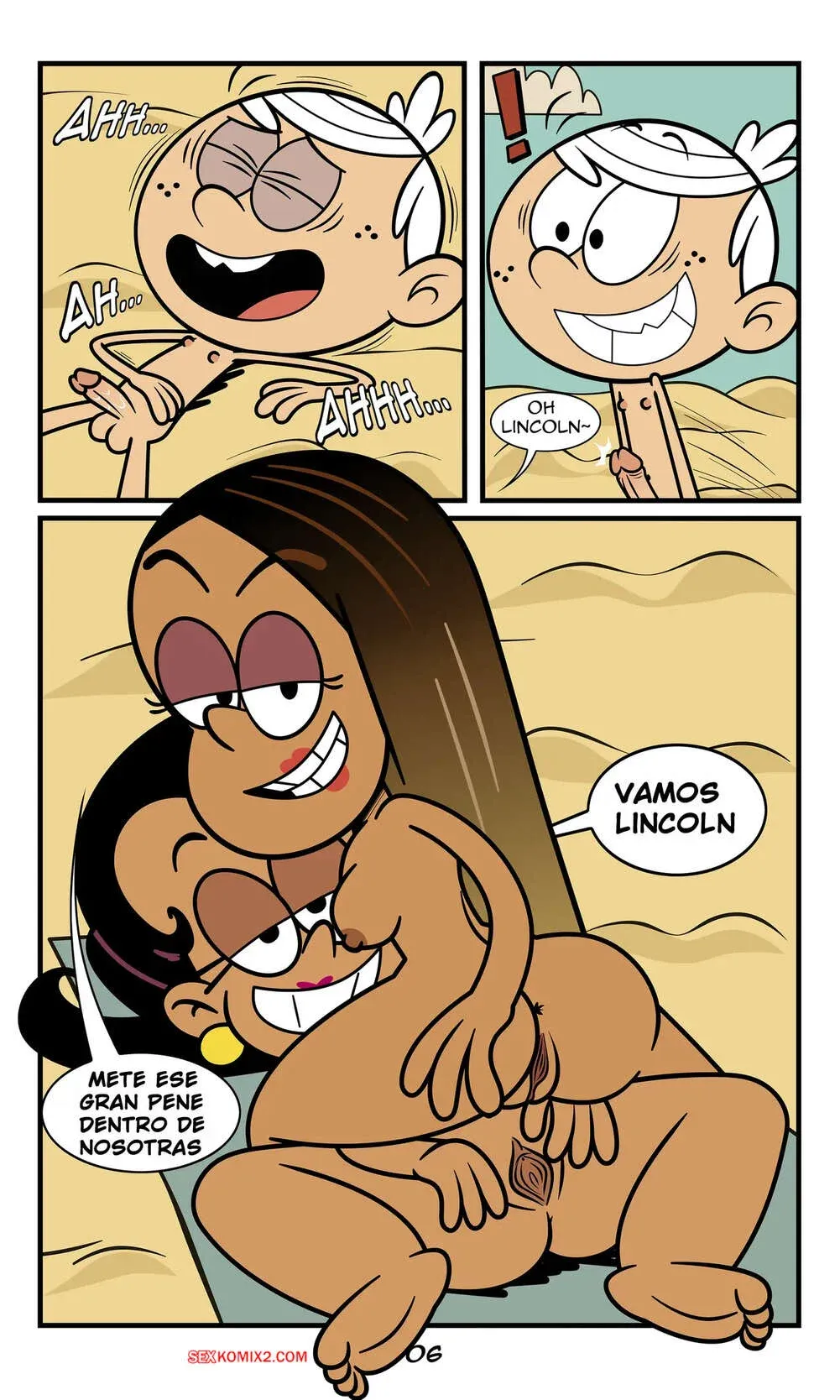 Comics Porno LINCOLN x CARLOTA x ALISSA (Taki8hiro) - 6#