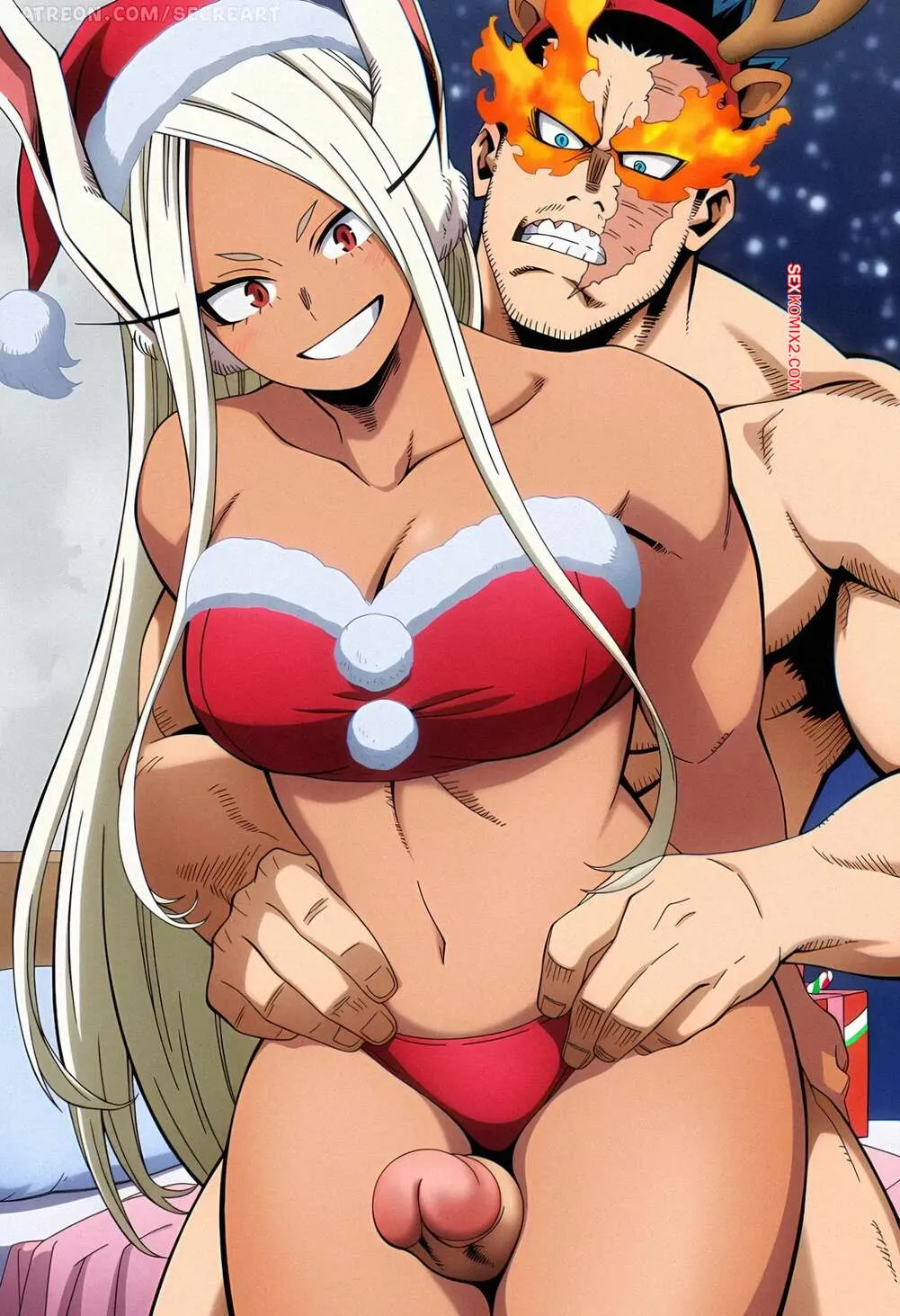 Comics Porno My Hero Academia - Mirko x Endeavor (SecreArt) - 1#