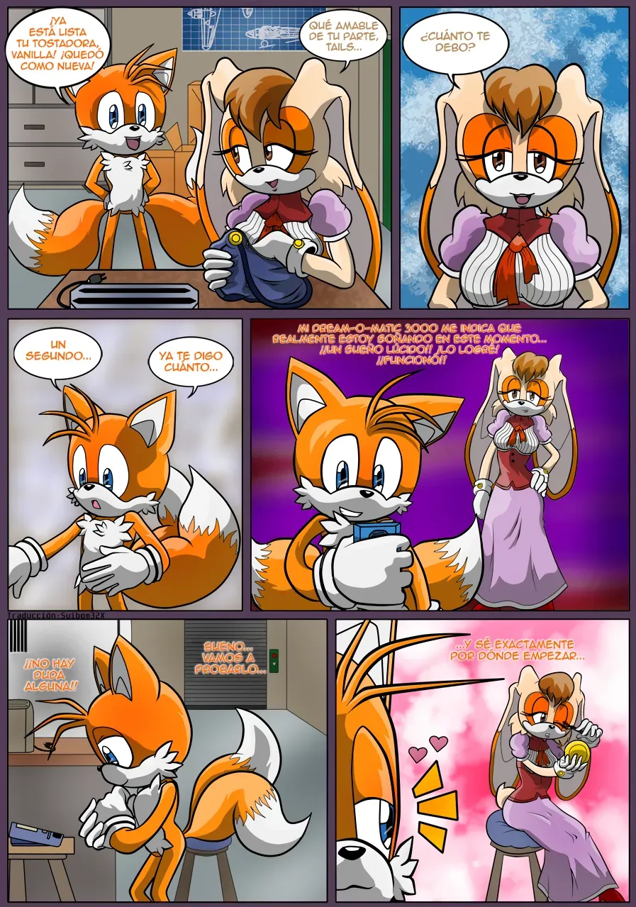 Comics Porno [RaianOnzika, Cylia-the-Antelope] Oneirology Experiment 1 (Sonic the Hedgehog) - 1#