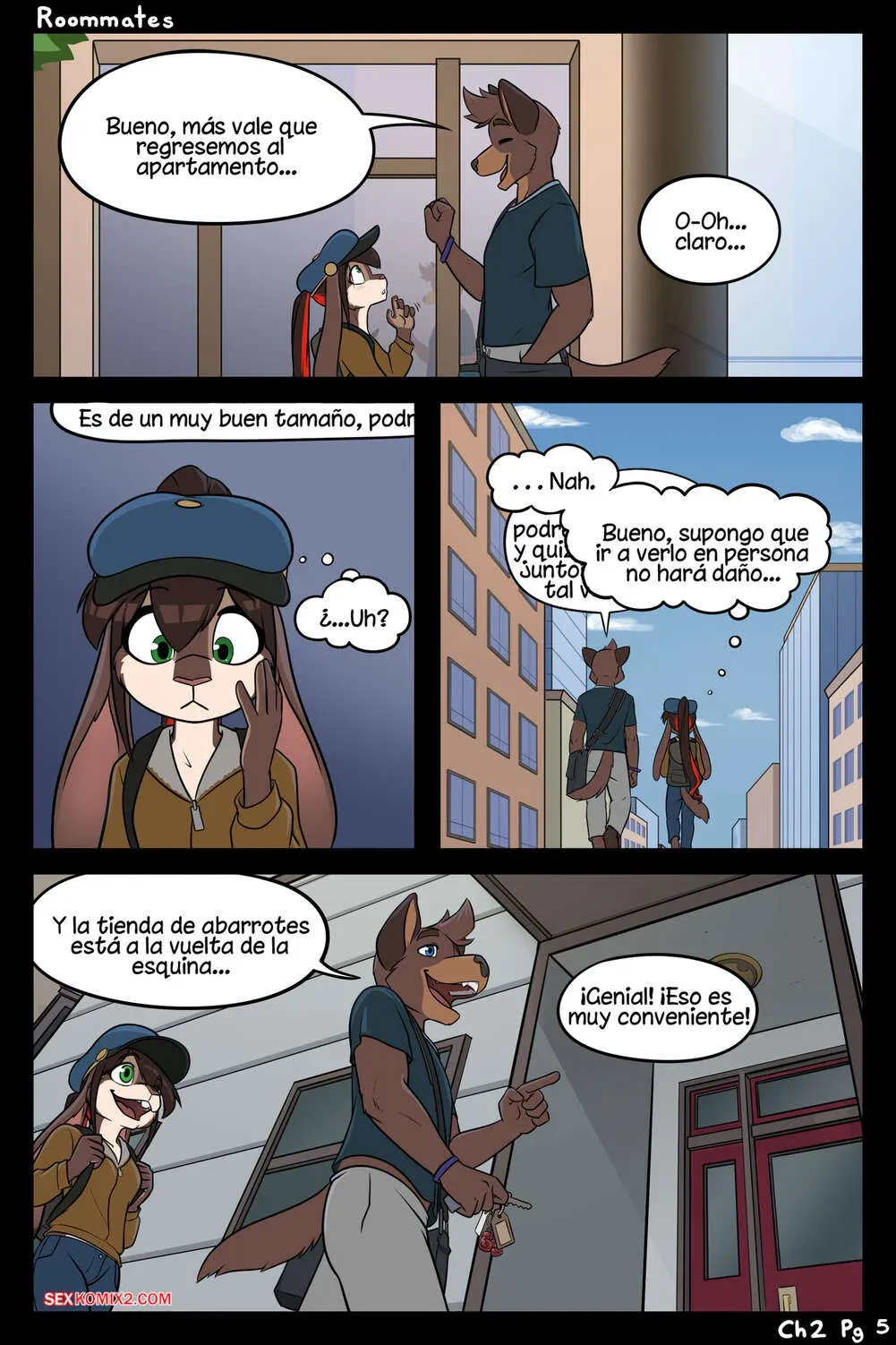 Comics Porno ROOMMATES Parte 2 (Black Kitten) - 3#