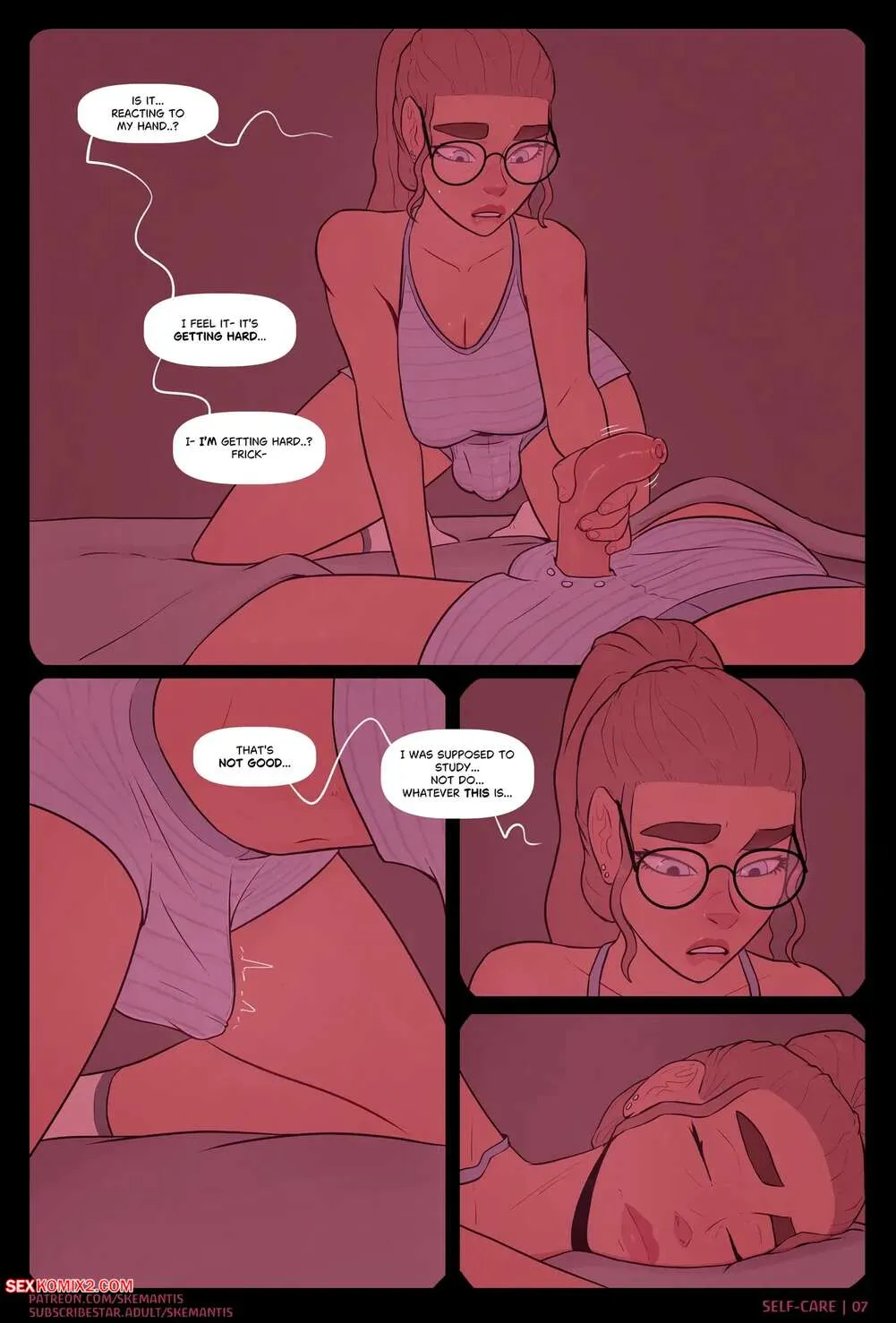 Comics Porno Self care - Skemantis - 5#