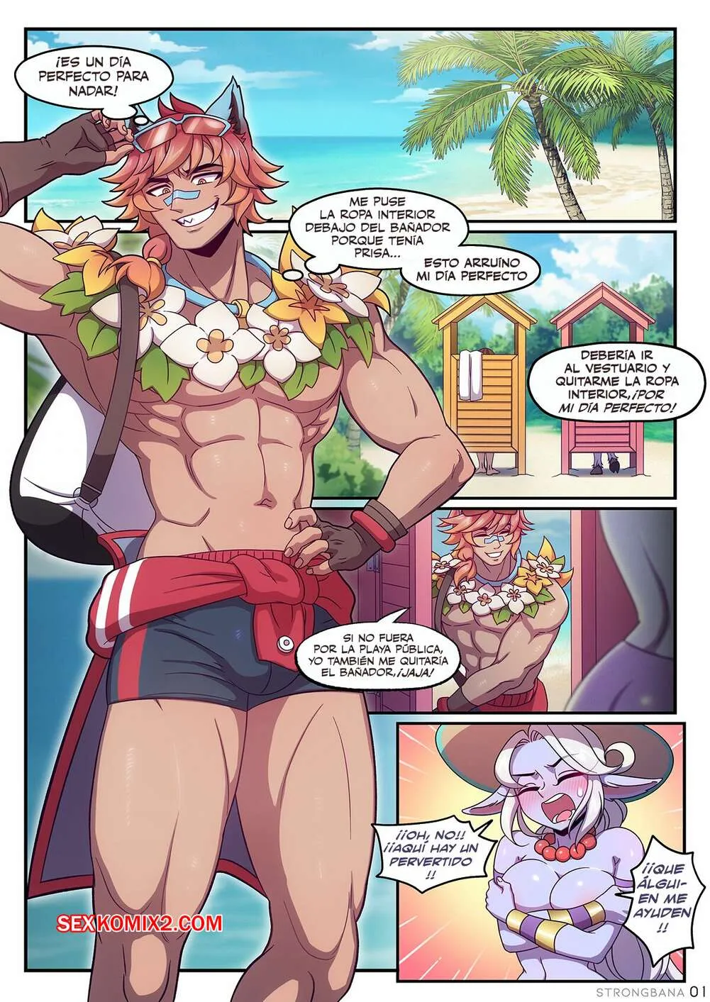 Comics Porno SETT - Strong Bana - 1#