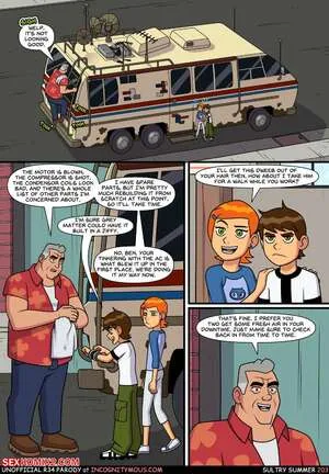 Comics Porno Sultry Summer Chapter 4 – Ben 10 (Incognitymous) en Español