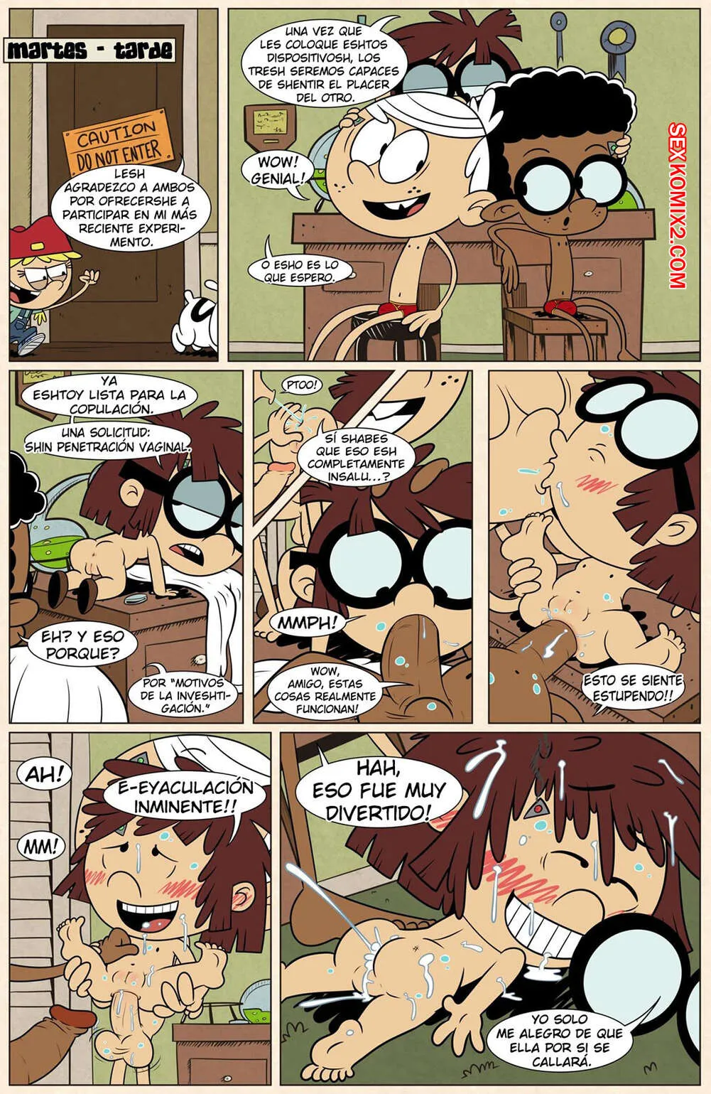 Comics Porno The LEWD HOUSE - The Days of our Louds (Blargsnarf) - 5#