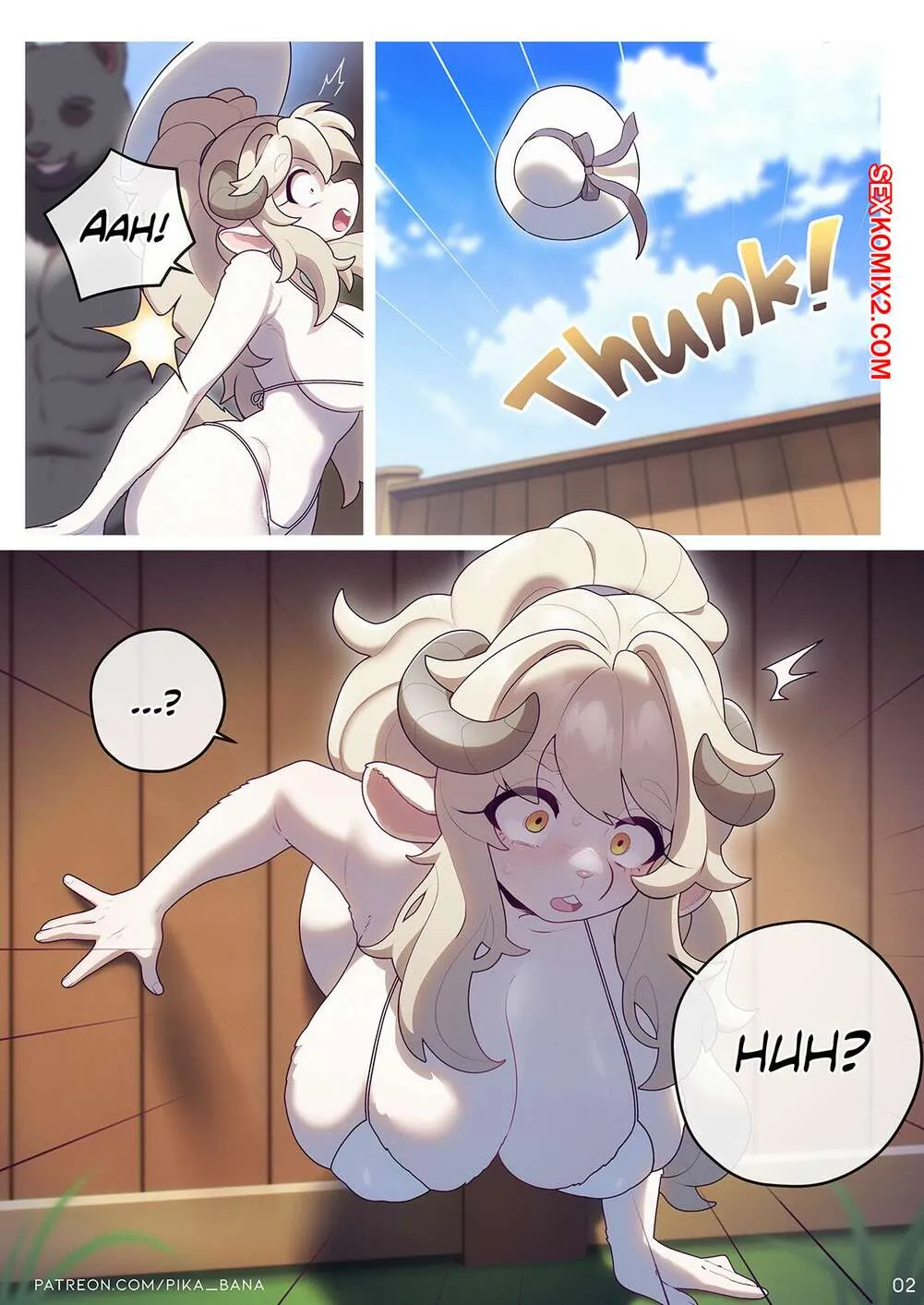 Comics Porno TOY on the BEACH - Strong Bana - 4#