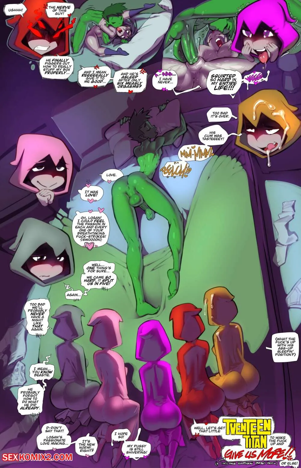 Comics Porno Twenteen Titans - Give Us More Chapter 2 Teen Titans (Fred Perry) - 1#