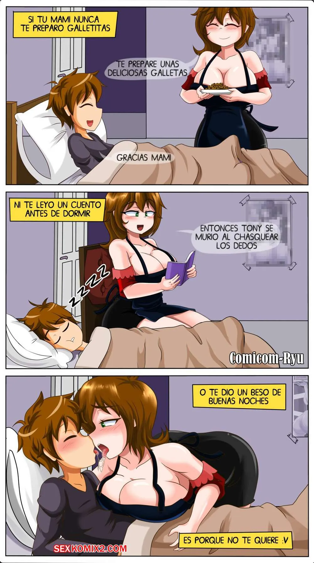 Comics Porno Una MAMÁ Increible - ComicomRyu - 3#