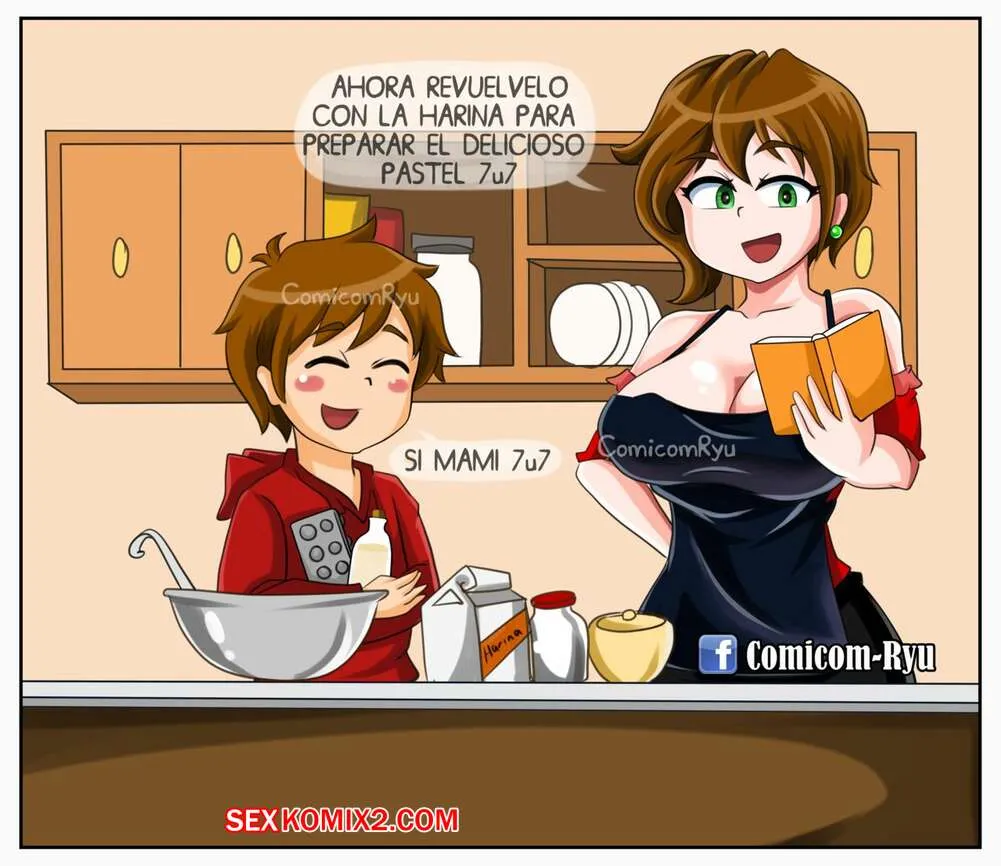 Comics Porno Una MAMÁ Increible - ComicomRyu - 5#