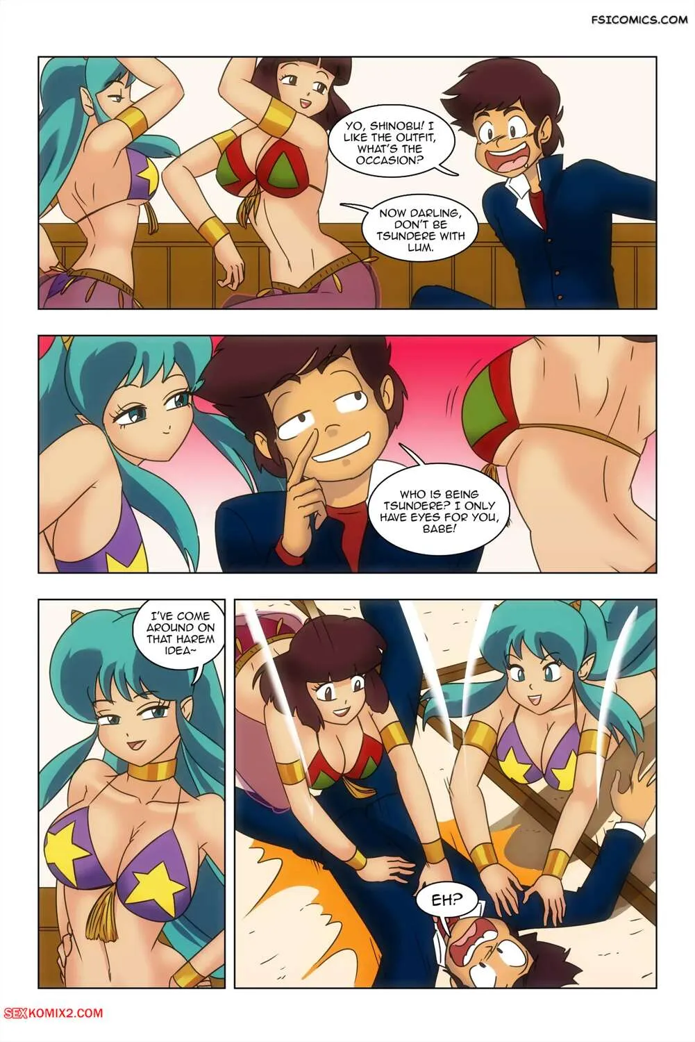 Comics Porno Urusei Yatsura - Harem Comic (Wadevezecha) - 4#