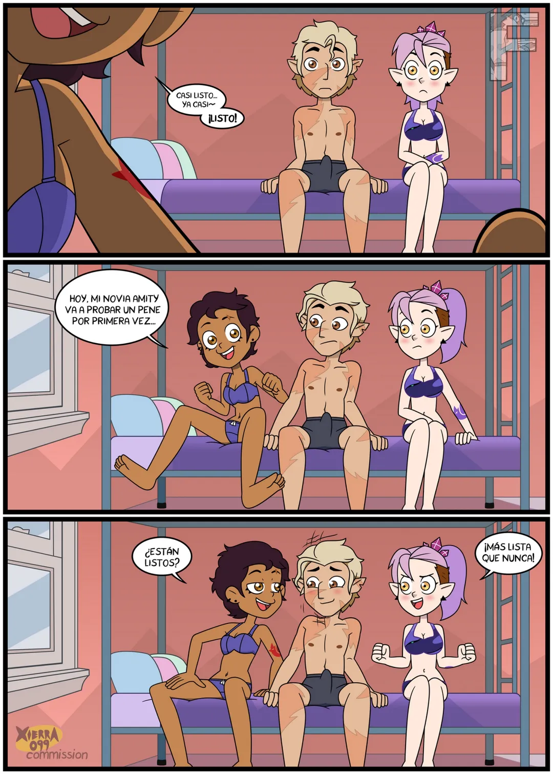 Comics Porno [Xierra099] Amity tries dick for the first time (The Owl House) - 1#