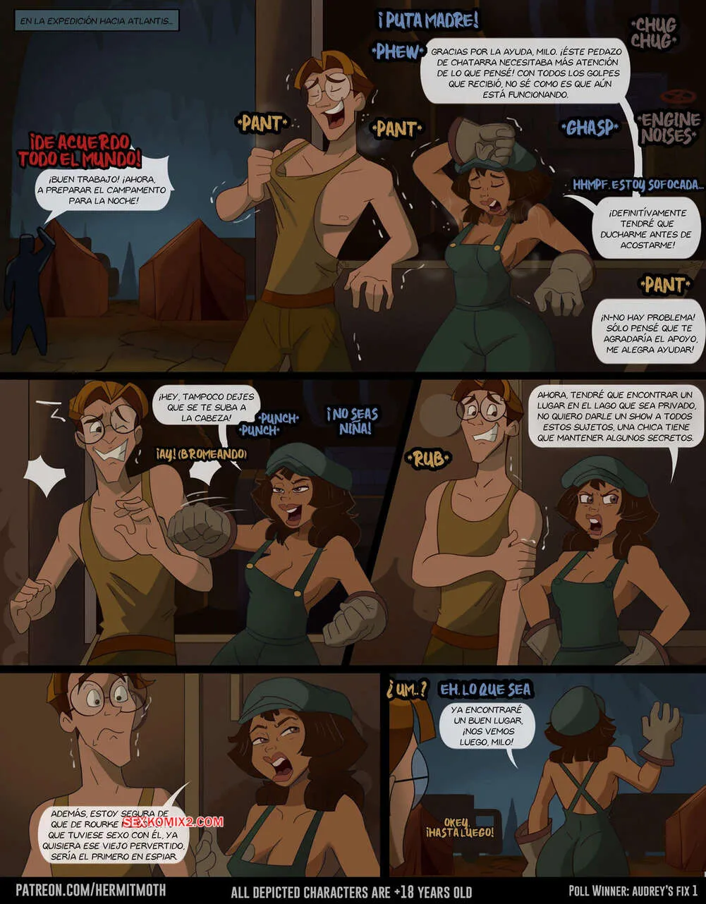 Comics Porno AUDREYS Fix - Hermit Moth - 1#