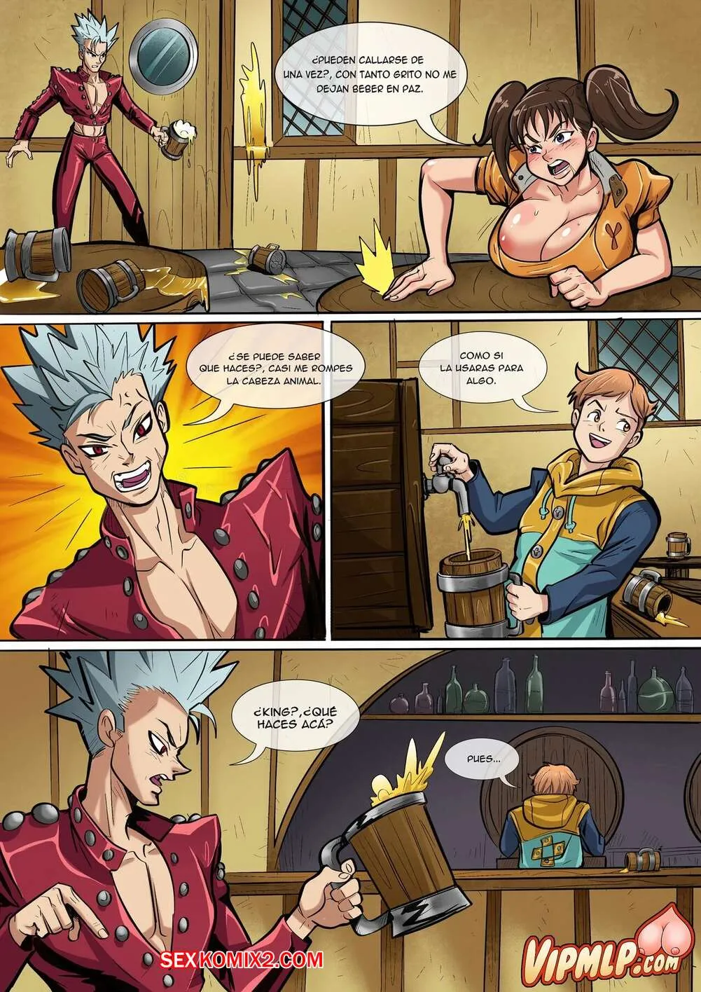 Comics Porno Noche de Tragos -  Vipmlp - 3#